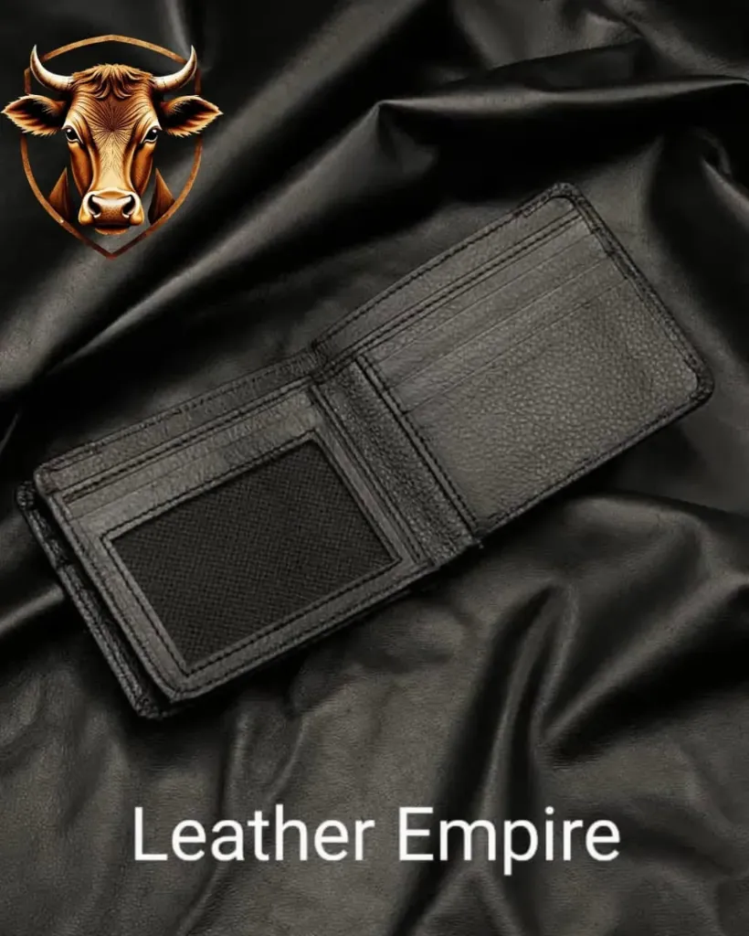 Three pockets wallet - Black Colour